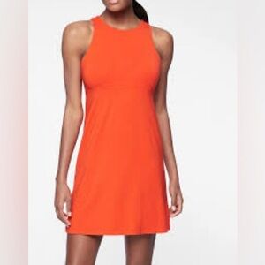 Athleta High Neck Santorini Dress in On Fire size XS
